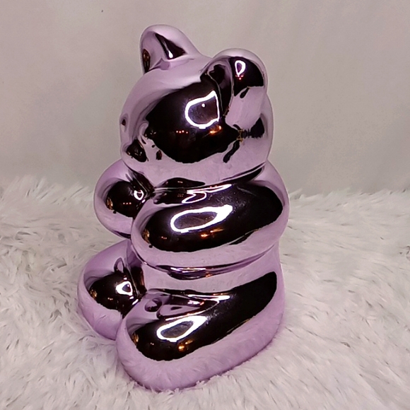 Iridescent Light Purple Teddy Bear decor🧸 💜 - Picture 4 of 7